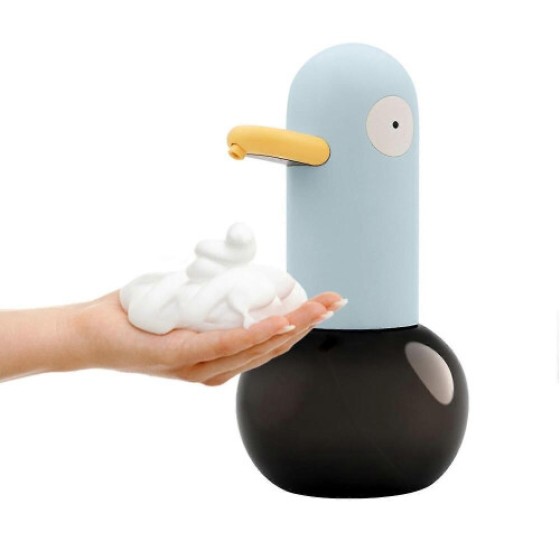 Foaming Soap Dispenser in Duck Shape, 400 ml, Touchless Foaming Soap Dispenser, Rechargeable